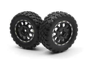 Assembled Wheel & Tyre Set (2pcs)