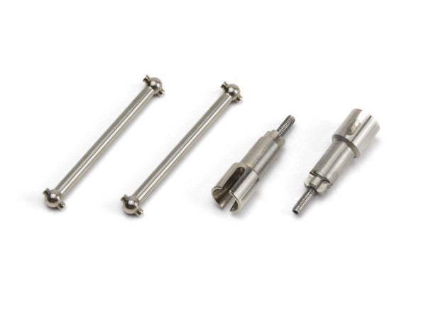 Rear Axle and Drive Shafts (Steel/2pcs)