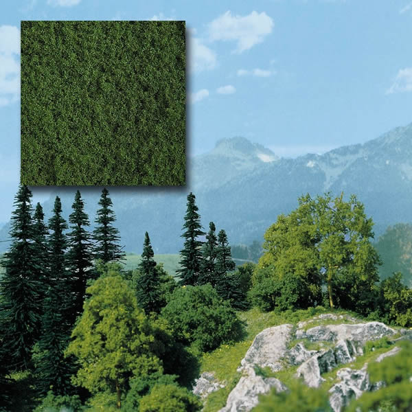 Black Forest® Hobby Supply Co Busch 7311 A Scale Foam Scatter Material-Fine -- Light Green — All Scale Scenery > Busch