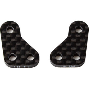 Associated ASC91902 RC10b6.3 Factory Team Carbon Fiber Steering Block Arms Ht +1