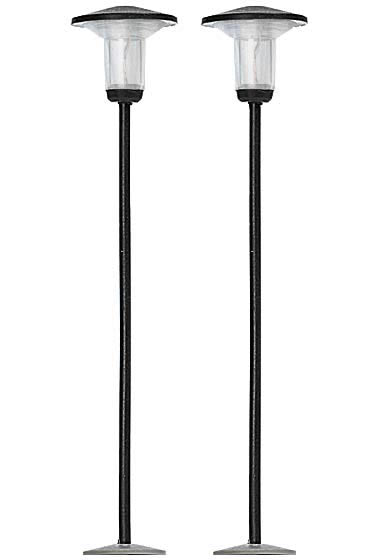 Black Forest® Hobby Supply Co Busch 4144 HO Scale Residential/Park Lamps -- 1-7/8" 4.7cm pkg(2) — HO Scale Lighting > Busch