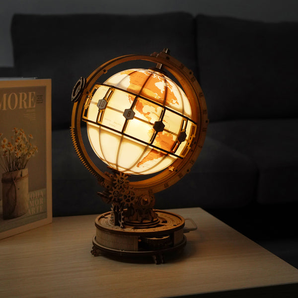 Robotime-ROKR Luminous Globe ST003 — Mechanical Puzzles