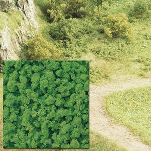 Black Forest® Hobby Supply Co Busch 7367 A Scale Foam Flock Ground Cover -- Light Green 16-15/16oz 500ml — All Scale Scenery