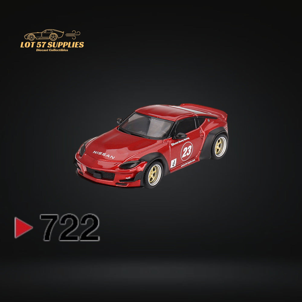 Mini-GT Nissan Z Pandem Passion Red #722 1:64 MGT00722
