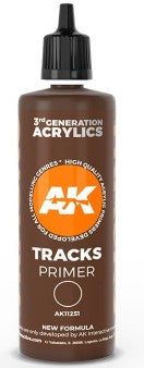 Black Forest® Hobby Supply Co AK Interactive 11251 Tracks 3G Acrylic Primer 100ml Bottle — Paints, Tools, Supplies > AK