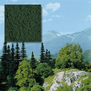 Black Forest® Hobby Supply Co Busch 7312 A Scale Foam Scatter Material-Fine -- Medium Green — All Scale Scenery > Busch