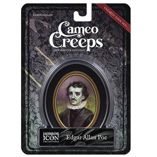 ToyShnip Cameo Creeps Tiny Monster Paintings - Edger Allan Poe — Action & Toy Figures