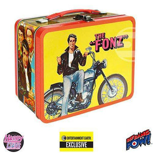 ToyShnip Captain Marvel - Happy Days The Fonz Tin Tote - Entertainment Earth Exclusive