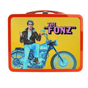 ToyShnip Captain Marvel - Happy Days The Fonz Tin Tote - Entertainment Earth Exclusive