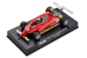 Policar Ferrari 126 C2 Long Beach GP 1982 Didier Pironi Slot Car 1/32 CAR09a