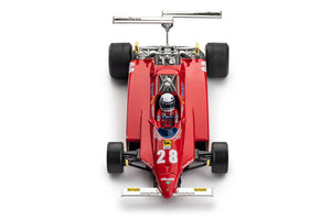 Policar Ferrari 126 C2 Long Beach GP 1982 Didier Pironi Slot Car 1/32 CAR09a