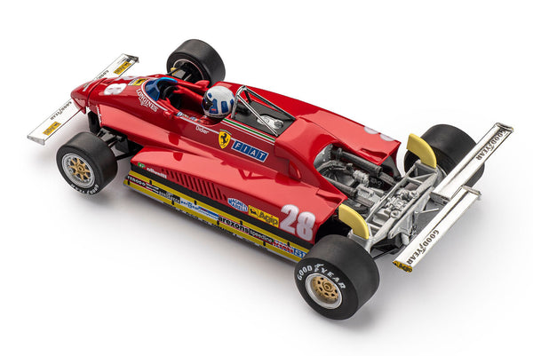 Policar Ferrari 126 C2 Long Beach GP 1982 Didier Pironi Slot Car 1/32 CAR09a