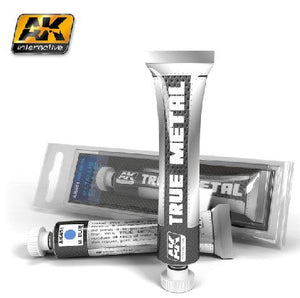 Black Forest® Hobby Supply Co AK Interactive 451 True Metal: Metallic Blue Wax Paint 20ml Tube — Glues, Paints, Tools > AK