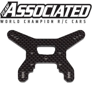 Associated 92256 RC10B74.1 FT Rear Shock Tower 31mm V2 carbon fiber