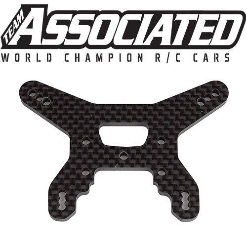 Associated 92256 RC10B74.1 FT Rear Shock Tower 31mm V2 carbon fiber