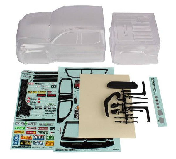 Associated 42166 Knightrunner Body Set Clear Enduro / Element