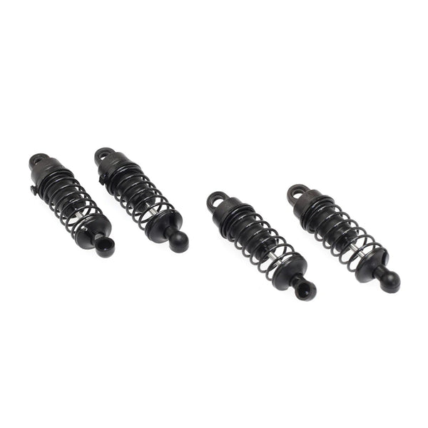 CEN Racing Plastic Stock Shock Set, Pre-Built w/o Shock Oil, 1/16