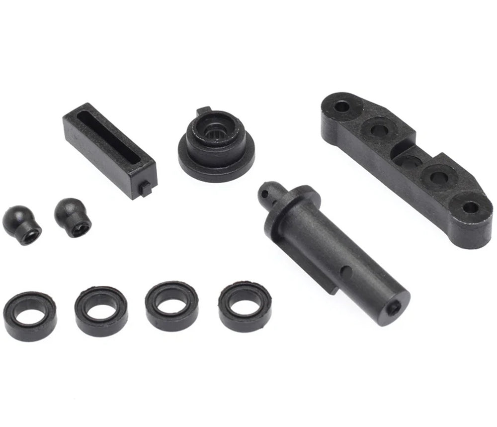 CEN Racing Rear Lower Arm Mount & Pivot Ball (25 Spline Adapter, ST