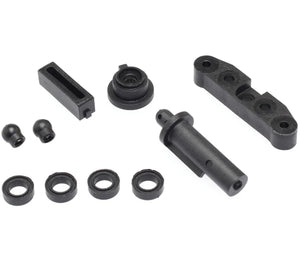 CEN Racing Rear Lower Arm Mount & Pivot Ball (25 Spline Adapter, ST