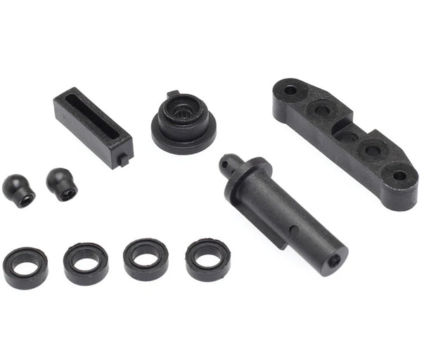 CEN Racing Rear Lower Arm Mount & Pivot Ball (25 Spline Adapter, ST