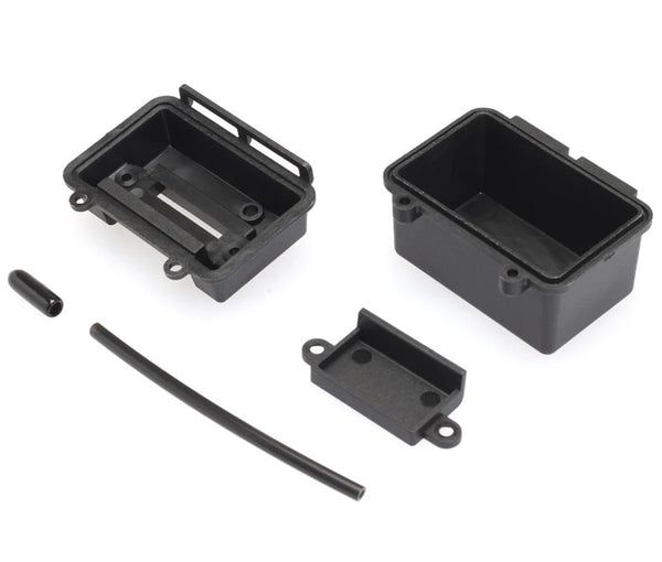 CEN Racing Receiver Box (Anntena Tube, Dust Cap), 1/16 Scale Original