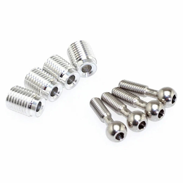 CEN Racing Pivot Ball 5mm & Adjuster, 1/16 Scale Original Parts, 4pc