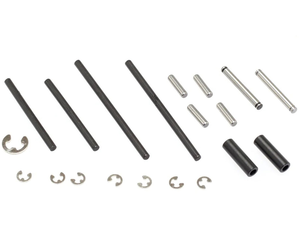 CEN Racing Pins, Tubes & E Clips Set, 1/16 Scale Original Parts