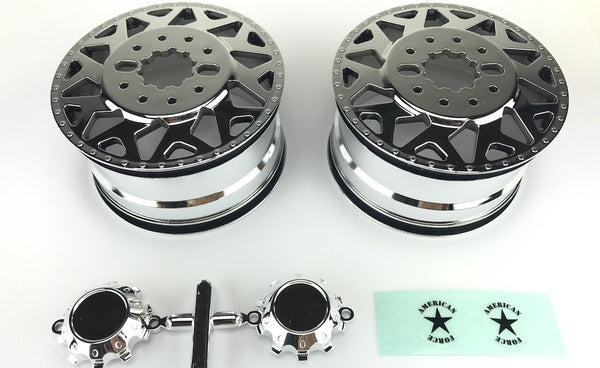 American Force H01 Contra Wheel Chrome w/ Chrome Cap