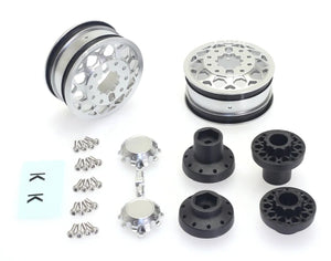 CEN Racing KG1 Forged KD006 Blitz Dually Wheel Silver, 30mm Width,