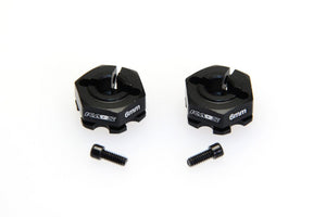 CNC Aluminum Wheel Hex (6mm) (2pcs)