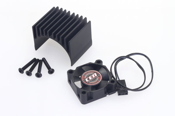 Motor Heatsink & Fan Combo