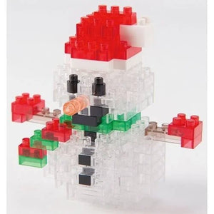 ToyShnip Christmas Snowman Version 2 Nanoblock Collection Series Constructible Figure