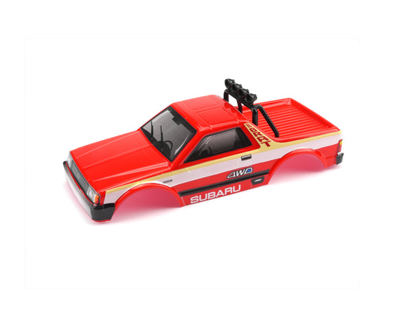 Carisma Subaru Brat Painted Body & Roll Bar Set: MSA-1E