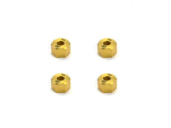 Carisma Brass Wheel Hex Set: SCA-1E