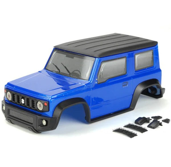 Carisma MSA-1E Jimny JB74 Painted Body Set, Blue