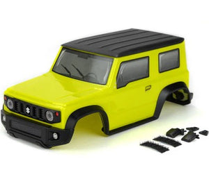 Carisma MSA-1E Jimny JB74 Painted Body Set, Yellow
