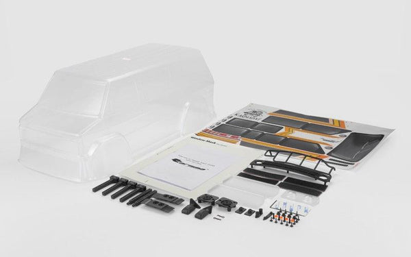 Carisma 16292 Prairie Wolf Custom Van Clear Body Set for SCA-1E (324mm) WB