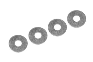 Corally Differential Shim Rings - Steel - 3x9x0.4mm - 4 pcs: SBX410