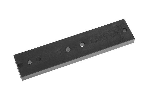 Corally Chassis Plate for Rear Chassis Brace - Composite - 1 pc: SBX410