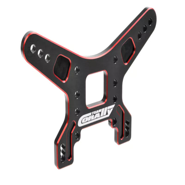 Corally Shock Tower - Rear - 4mm - Aluminum 7075 - Hard Anodized