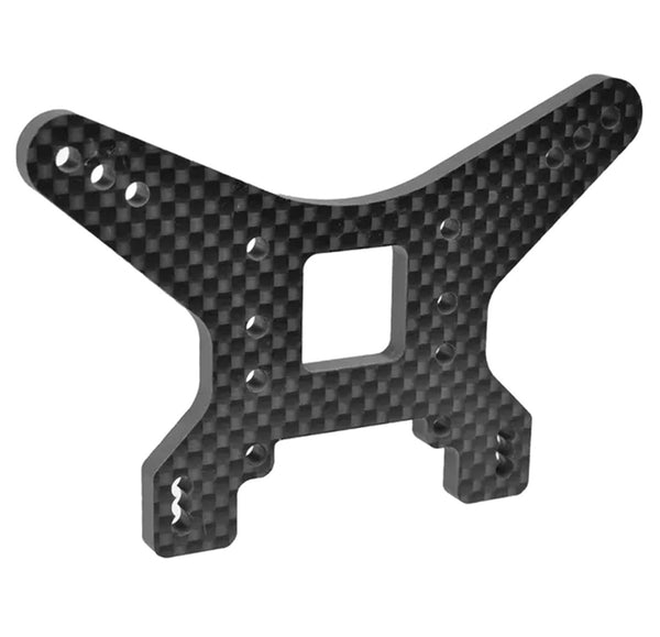 Corally Shock Tower - Rear - Carbon - 1 pc