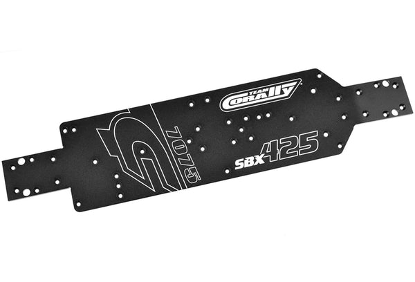 Corally Chassis - Aluminum 7075 - 1 pc