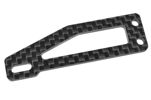 Corally Servo Plate - Carbon - 1 pc