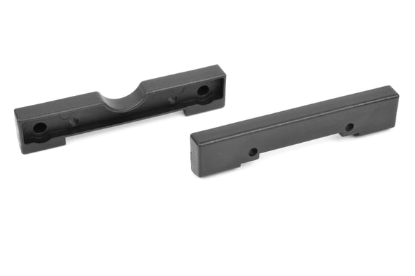 Corally Suspension Arm Mount - Front - Composite - 1 Set: Dementor, Kronos, Python, Shogun