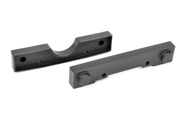 Corally Suspension Arm Mount - Rear - Composite - 1 Set: Dementor, Kronos, Python, Shogun