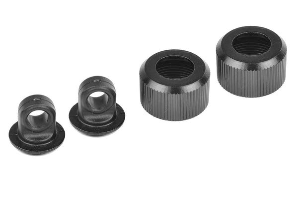 Corally Shock Cap, Ring Set, 2pcs for Syncro 4 & Kagama 4