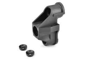 Corally Wide Steering Block with Ball Cups Front, Composite for Dementors, Jambo, Punisher, Kronos, Kagama