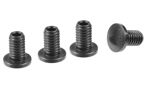 Corally Droop Screws w/ Inner Hex - Steel - 4 pcs