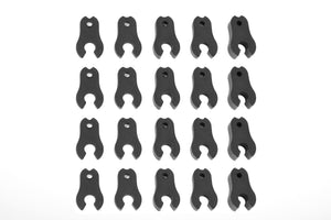 Corally Caster Clips Set, 1 to 4.5mm, 1 Set for Dementor, Kronos, Python, Shogun, Kagama