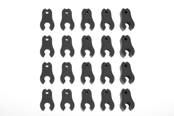 Corally Caster Clips Set, 1 to 4.5mm, 1 Set for Dementor, Kronos, Python, Shogun, Kagama